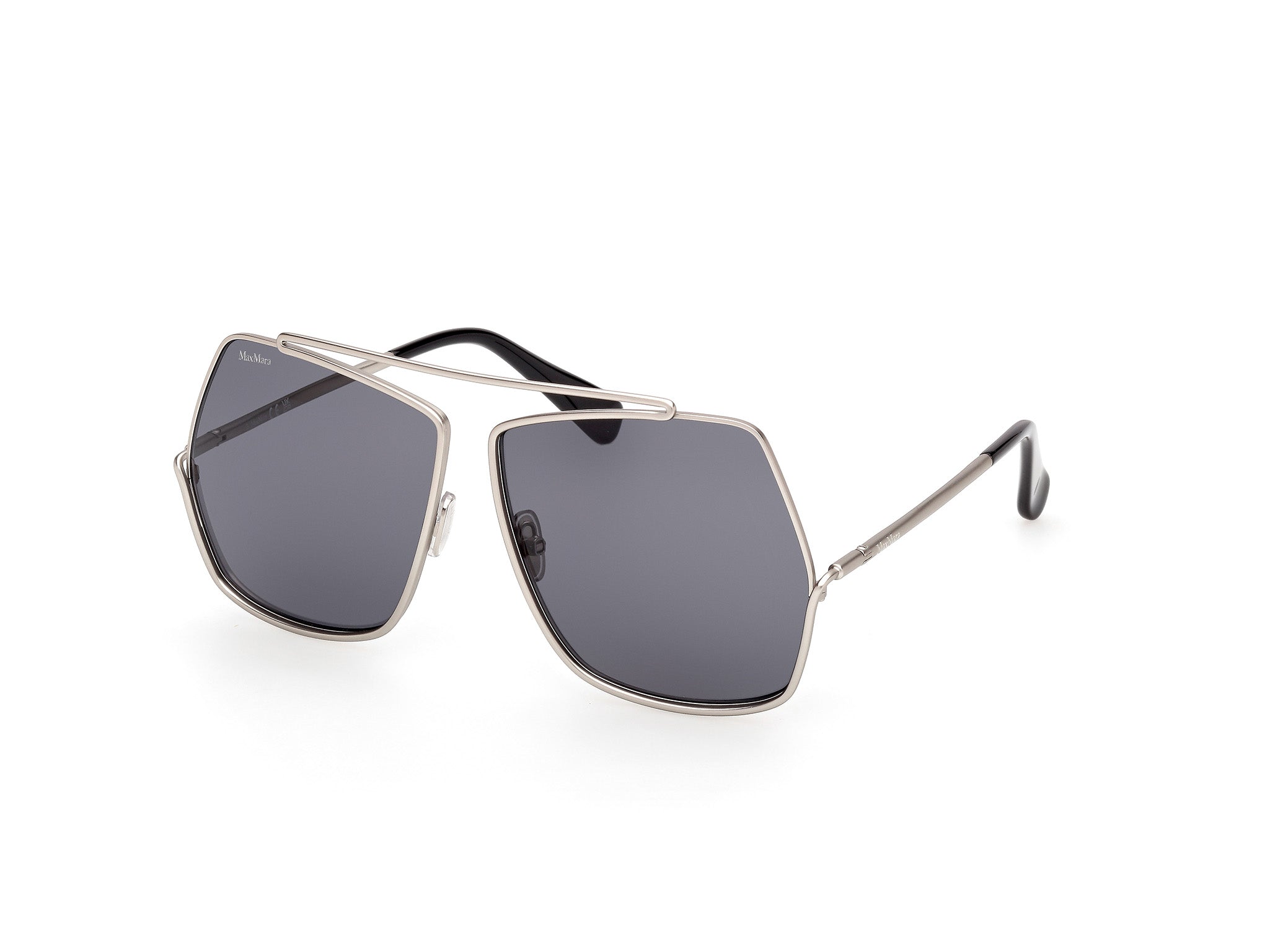 Max Mara Donna Mm0006 Elsa 17A Occhiali Da Sole Metallo   Geometrica Normale