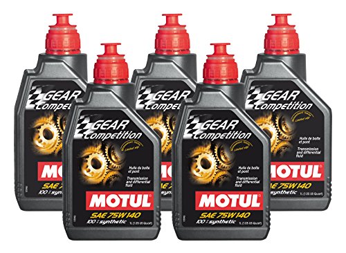 Motul Gear Competition 75W140-1 Litro,Confezione Da Litri 5
