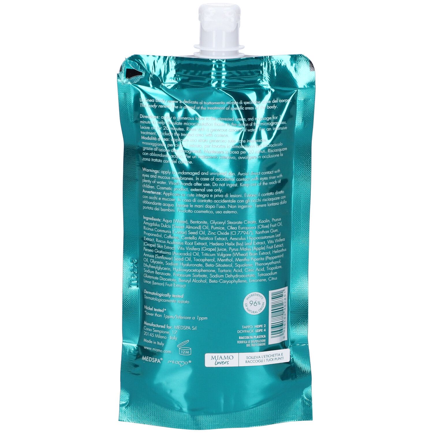 Miamo Body Crio Slimming Gommage & Mud 100 g Emulsione