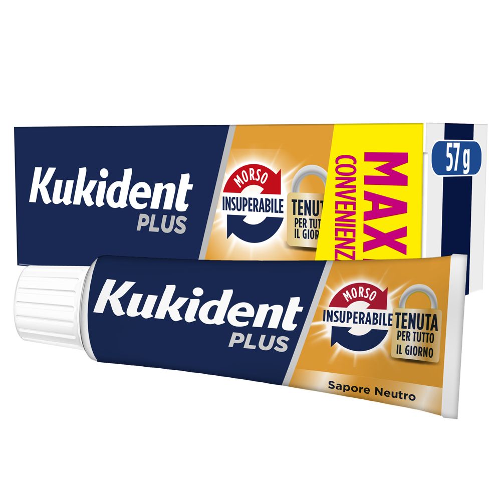 Kukident Plus Morso Insuperabile 57 g Crema