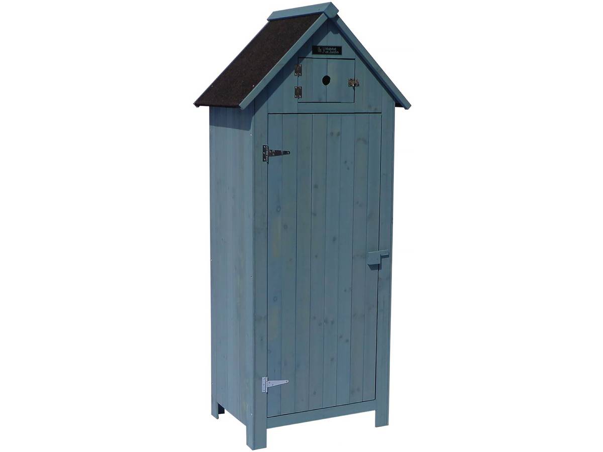 Mobile da giardino cabanon - 77 x 54,5 x 179 cm - blu cielo