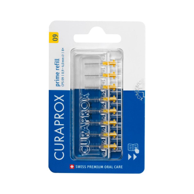 CPS 09 Prime Refill Curaprox 8 Pezzi