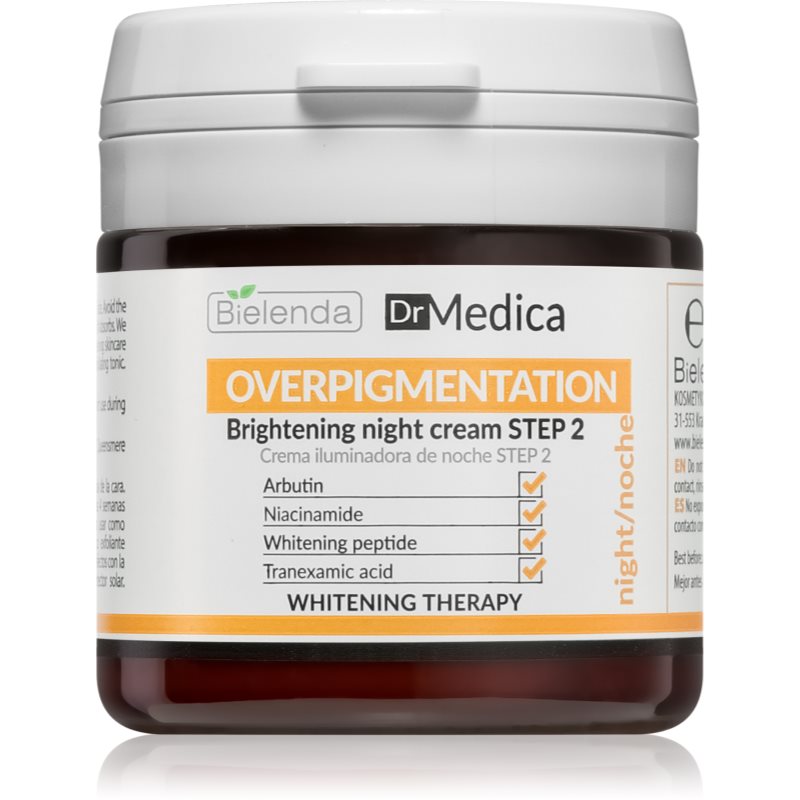 Bielenda Dr Medica Overpigmentation Crema Notte Illuminante Per Pelli Iperpigmentate 50 Ml