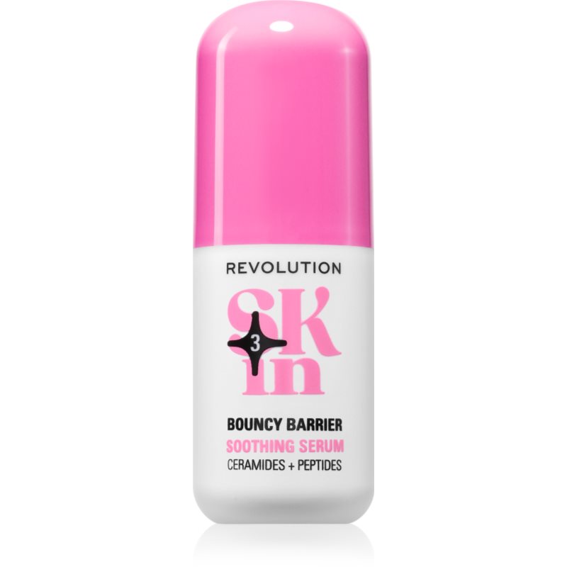 Revolution Skincare Go Gentle Bouncy Barrier Siero Lenitivo Con Ceramidi 30 Ml