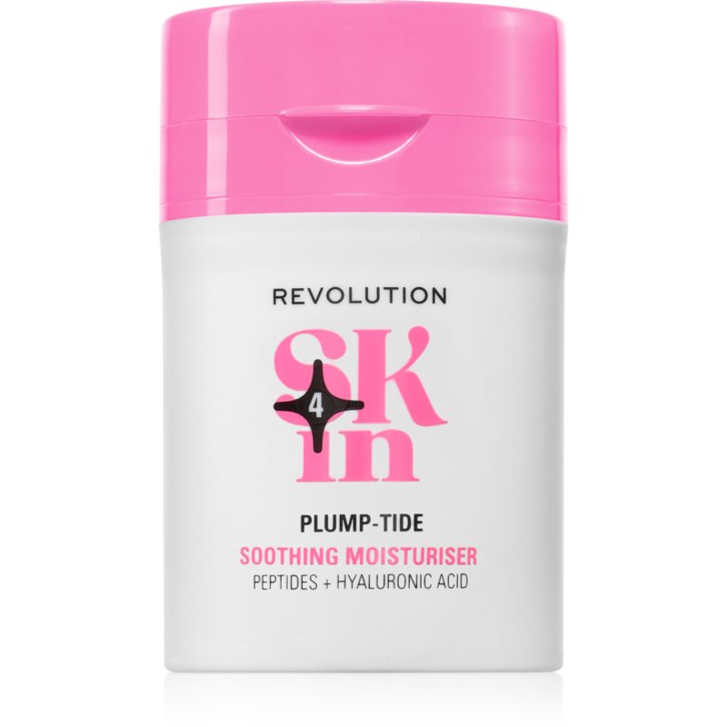 Revolution Skincare Go Gentle Plump-Tide Crema Per Il Viso Con Effetto Lenitivo 50 Ml