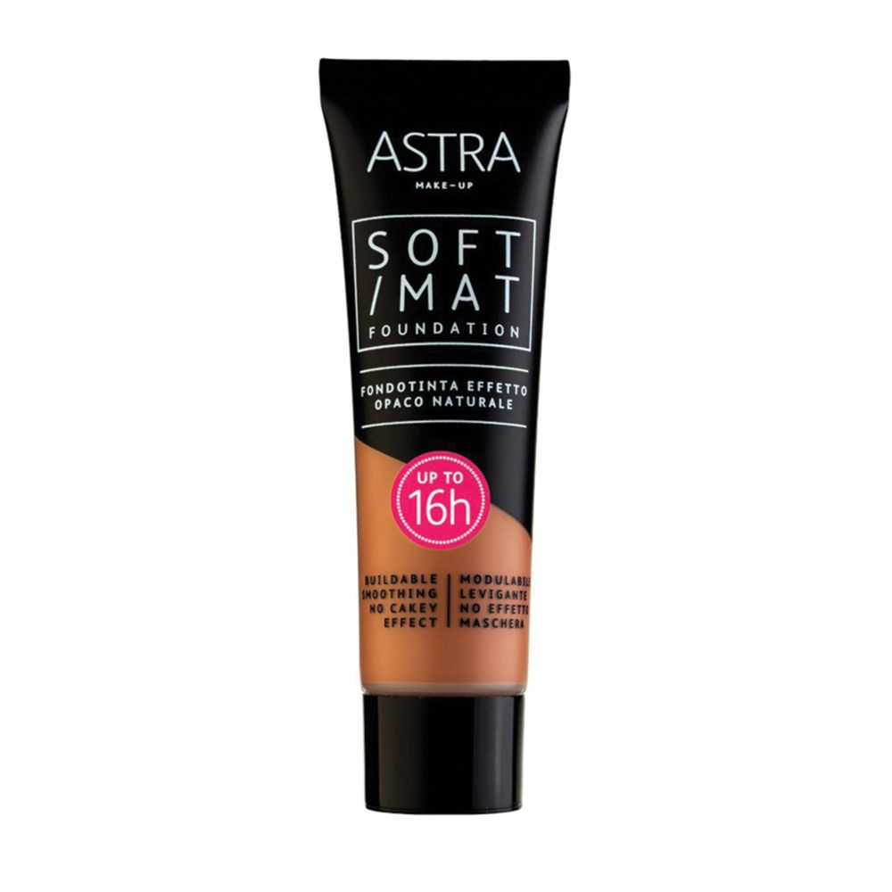 ASTRA Make-UP Soft Mat Foundation - Fondotinta Effetto Opaco Naturale