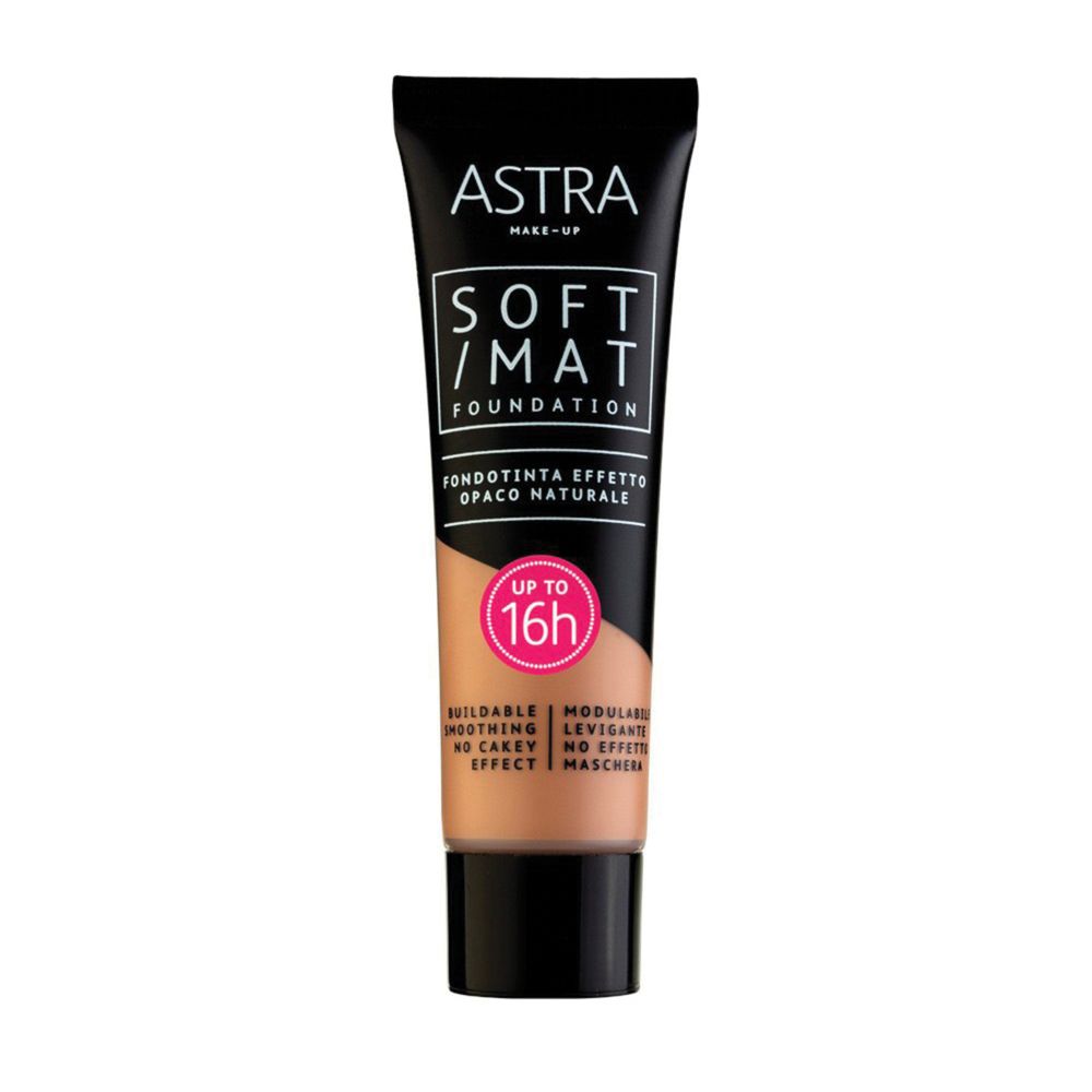 ASTRA Make-UP Soft Mat Foundation - Fondotinta Effetto Opaco Naturale