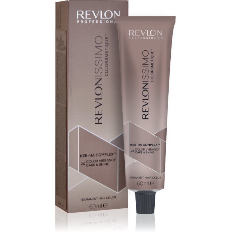Revlon Professional Revlonissimo Colorsmetique Brunette Shades Tinta Permanente Per Capelli Per Capelli Castani 6.24 60 Ml