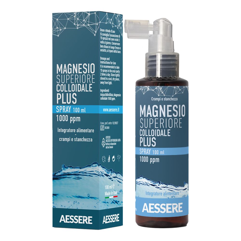 Magnesio Superiore Colloidale Plus Spray 1000 Ppm 100 Ml ml
