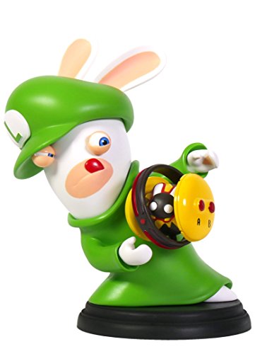 Sconosciuto Mario Rabbid K.Battle Statua Luigi 15Cm