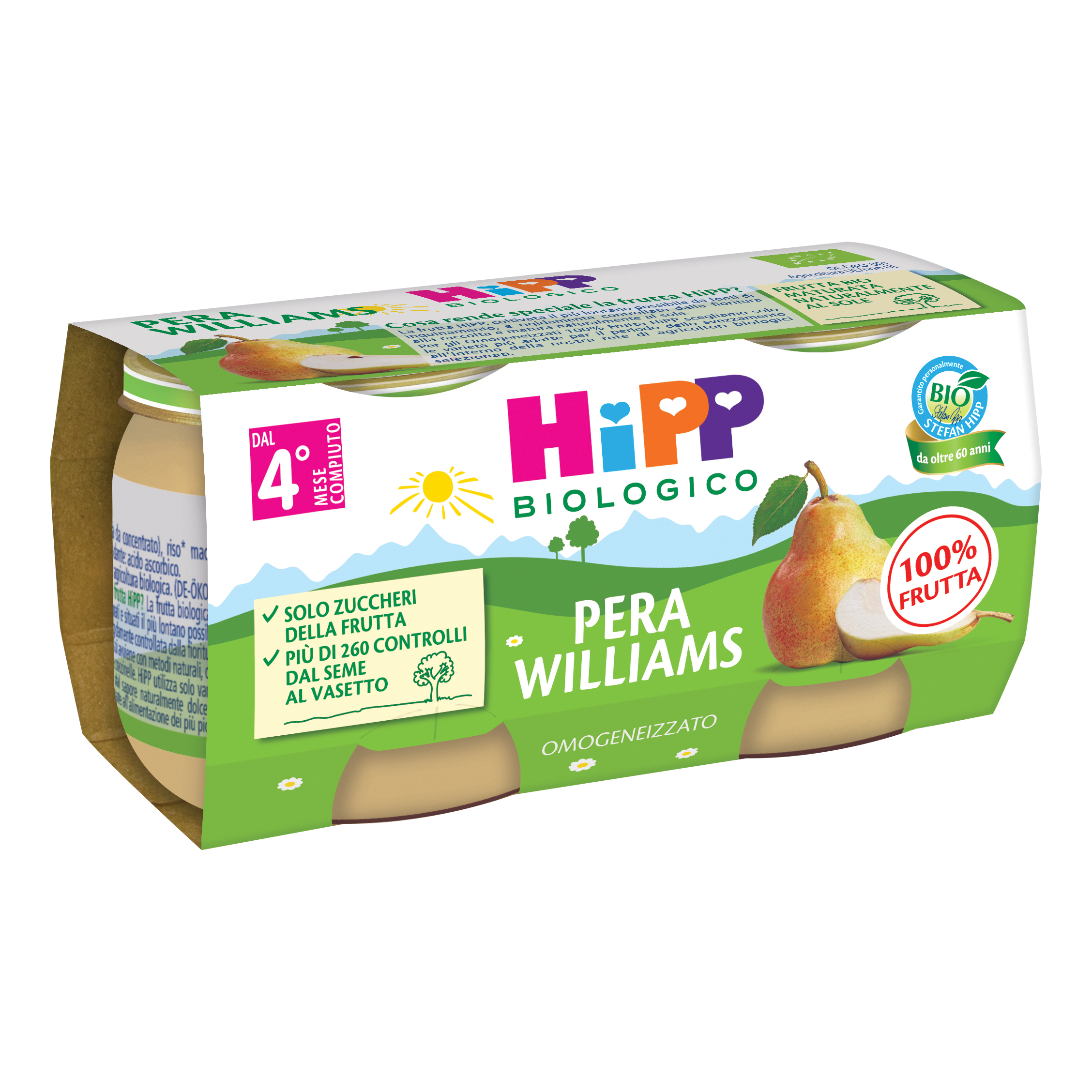 HIPP OMOG PERA WILLIAMS 2X80G
