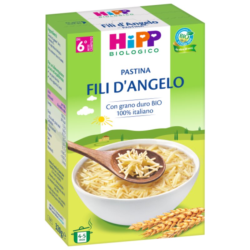 Pastina Fili D'Angelo Hipp Biologico 320g