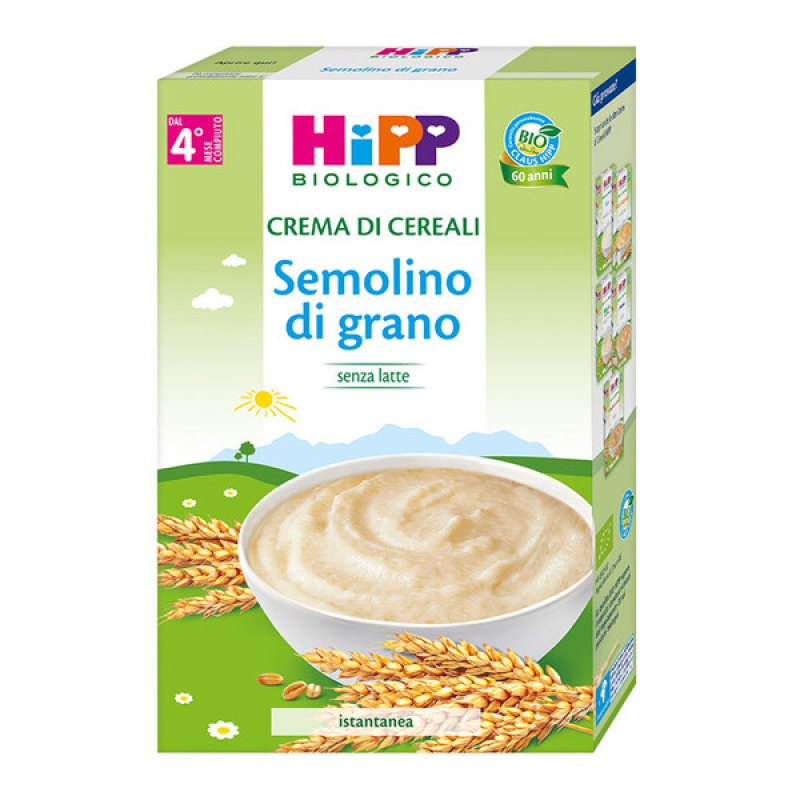 CREMA CEREALI SEMOLINO DI GRANO HIPP BIO 200g