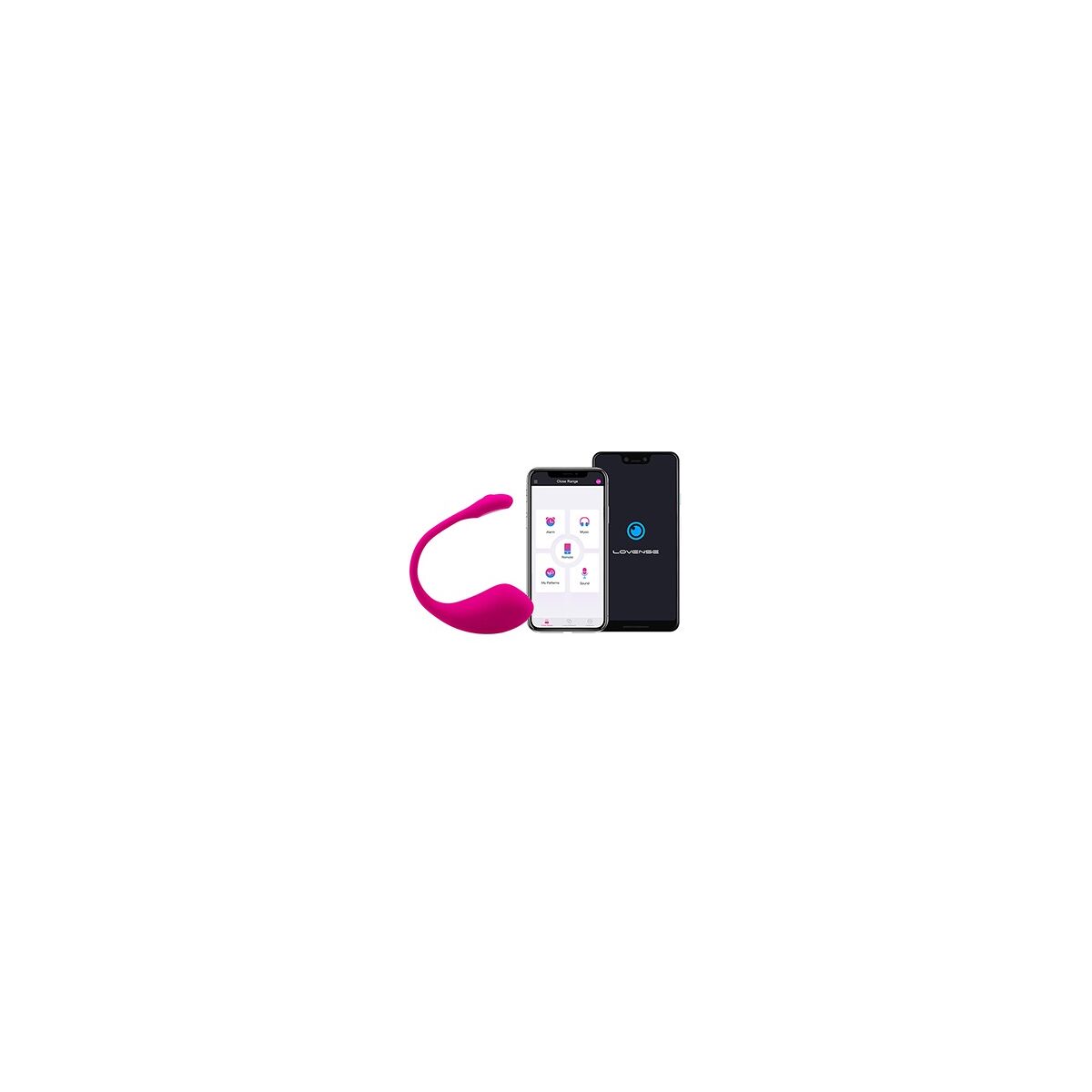 Lovense - Lush 2 Wearable Bullet Vibrator Magenta