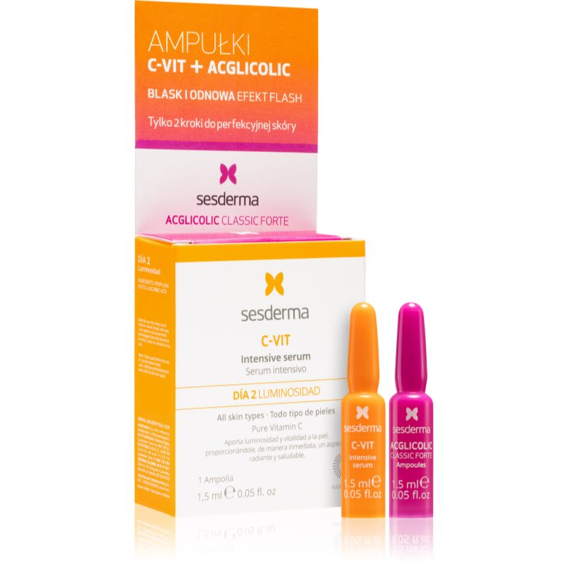 Sesderma C-Vit + Aglicolic Classic Forte Confezione Conveniente Da Donna