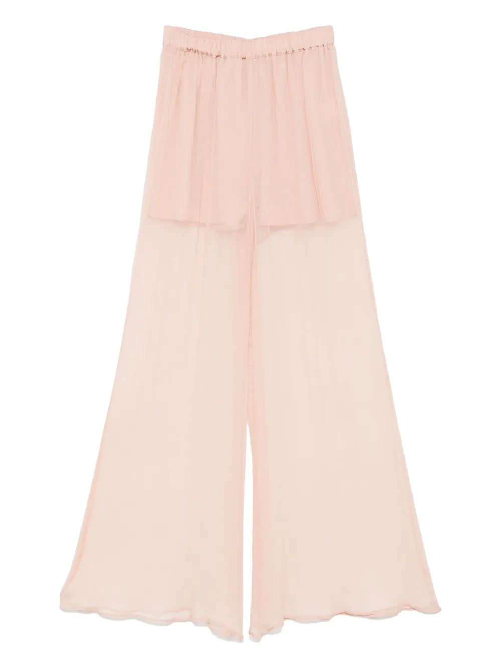Amen silk trousers - Rosa