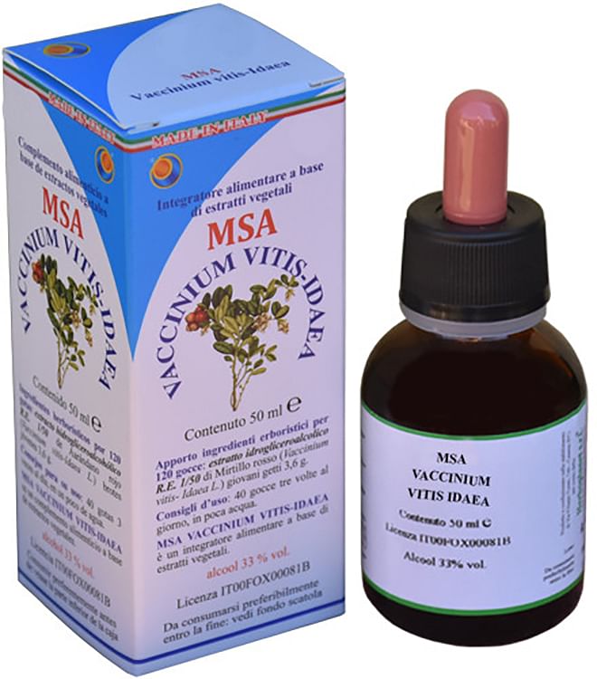 Msa Vacc Vitis Idaea 50 Ml
