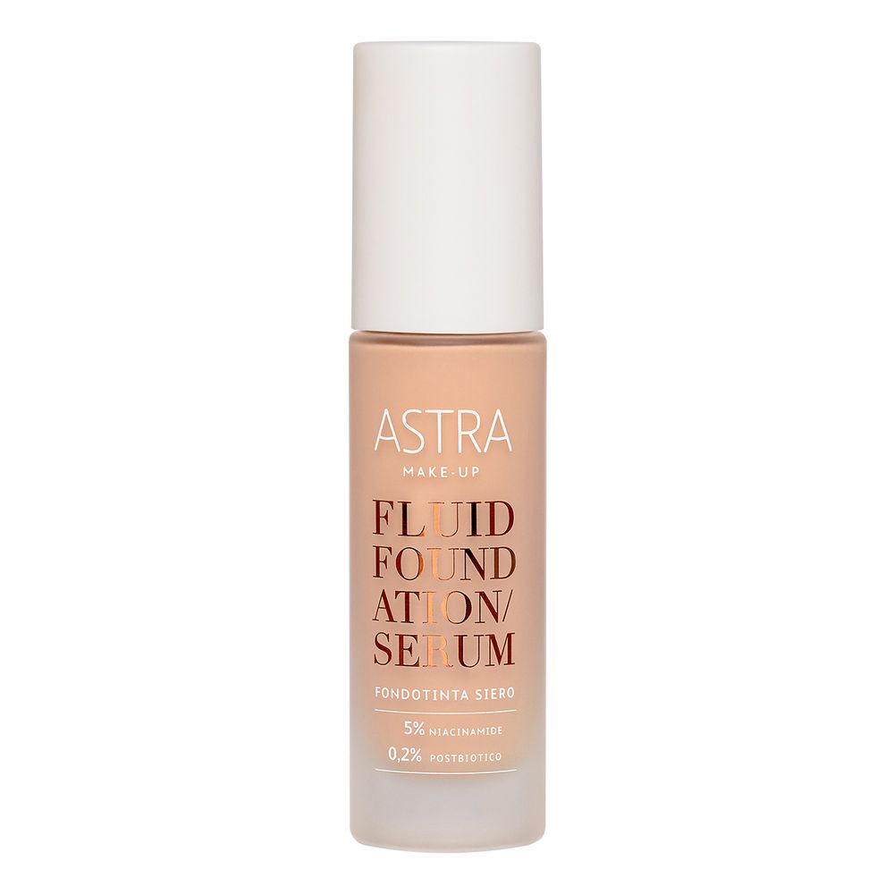 ASTRA Make-UP Fluid Foundation Serum - Fondotinta Siero Multifunzional