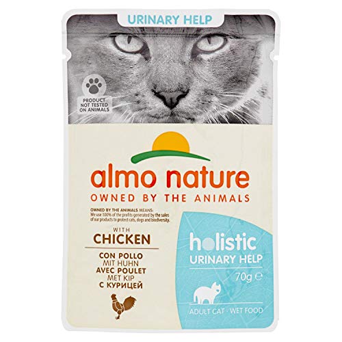 Almo Cat Daily Urinary Support Con Pollo, 70G