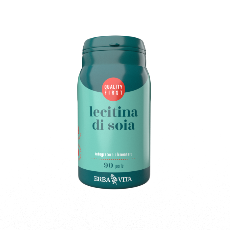 Lecitina Di Soia ERBA VITA 90 Perle