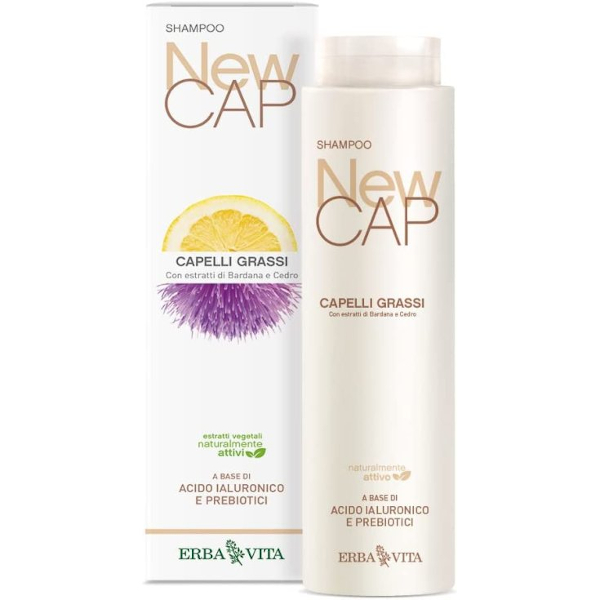 Newcap Shampoo Capelli Grassi 250ml Erbavita