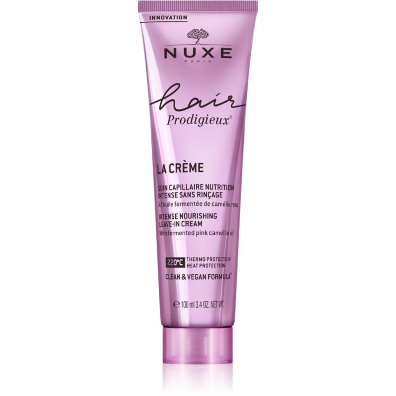 Nuxe Hair Prodigieux La Crème Intense Nourishing Leave-In Cream Trattamento Senza Risciacquo Per Capelli 100 Ml