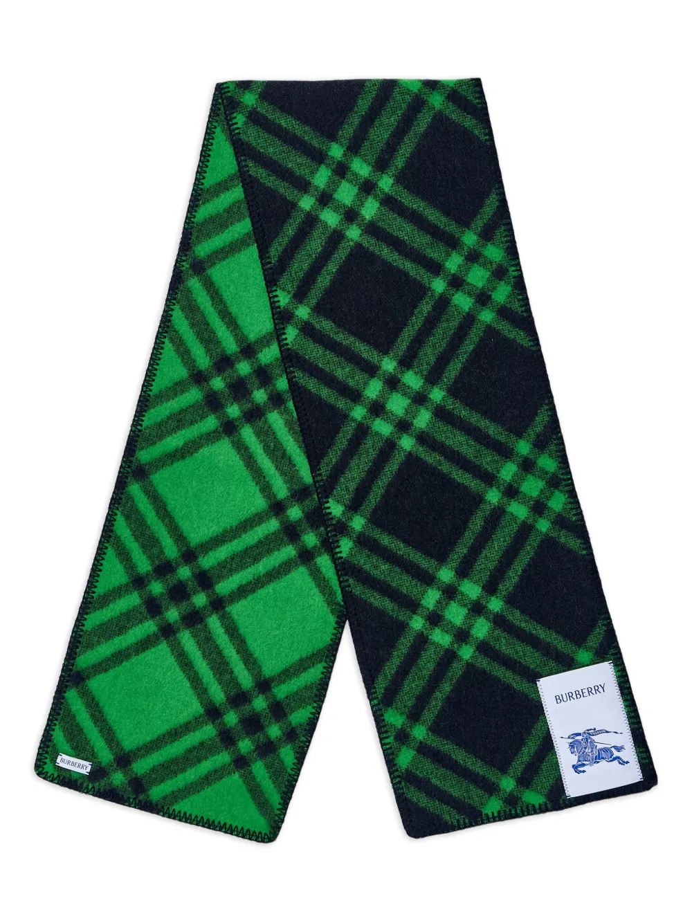 Burberry wool scarf - Verde