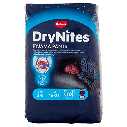Huggies Drynites Small Boy- Bimbo 3/5 Anni(13/16Kg) Pacco Singolo Pz 10