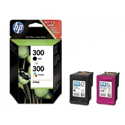 HP CN637EE Cartuccia Originale 300-nero+tricr. - 2pz