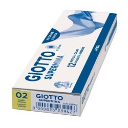 Pastelli Supermina Giotto - giallo limone - conf. 12