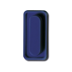 Cancellino magnetico per lavagna EURO-CART blu L-35/35 - conf. 2
