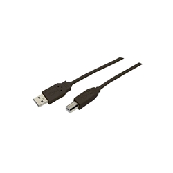 Cavo di collegamento Media Range USB 2.0 A/B nero MRCS102