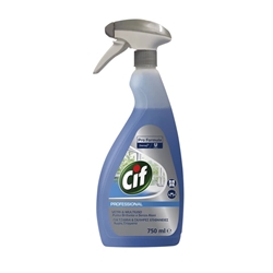 Detergenti per vetri e specchi Cif blu flacone 750 ml