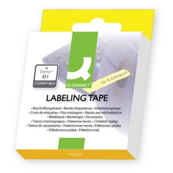 Nastro Q-Connect compatibile Dymo Label Manager D1-nero/giallo-9mmx7m