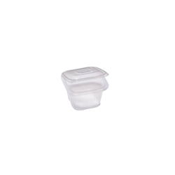 Contenitori quadrati con coperchio - Cuki - PP - 12x12x7 5 conf. 50