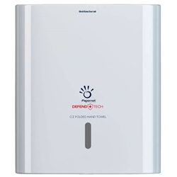 Dispenser per asciugamani - Papernet - antibatterico - bianco