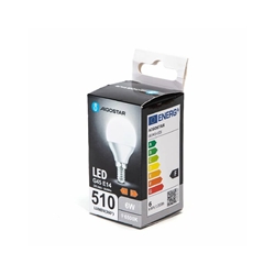Lampadina led - Aigostar - 6W G45 - E14 - 510 lumen - luce fredda