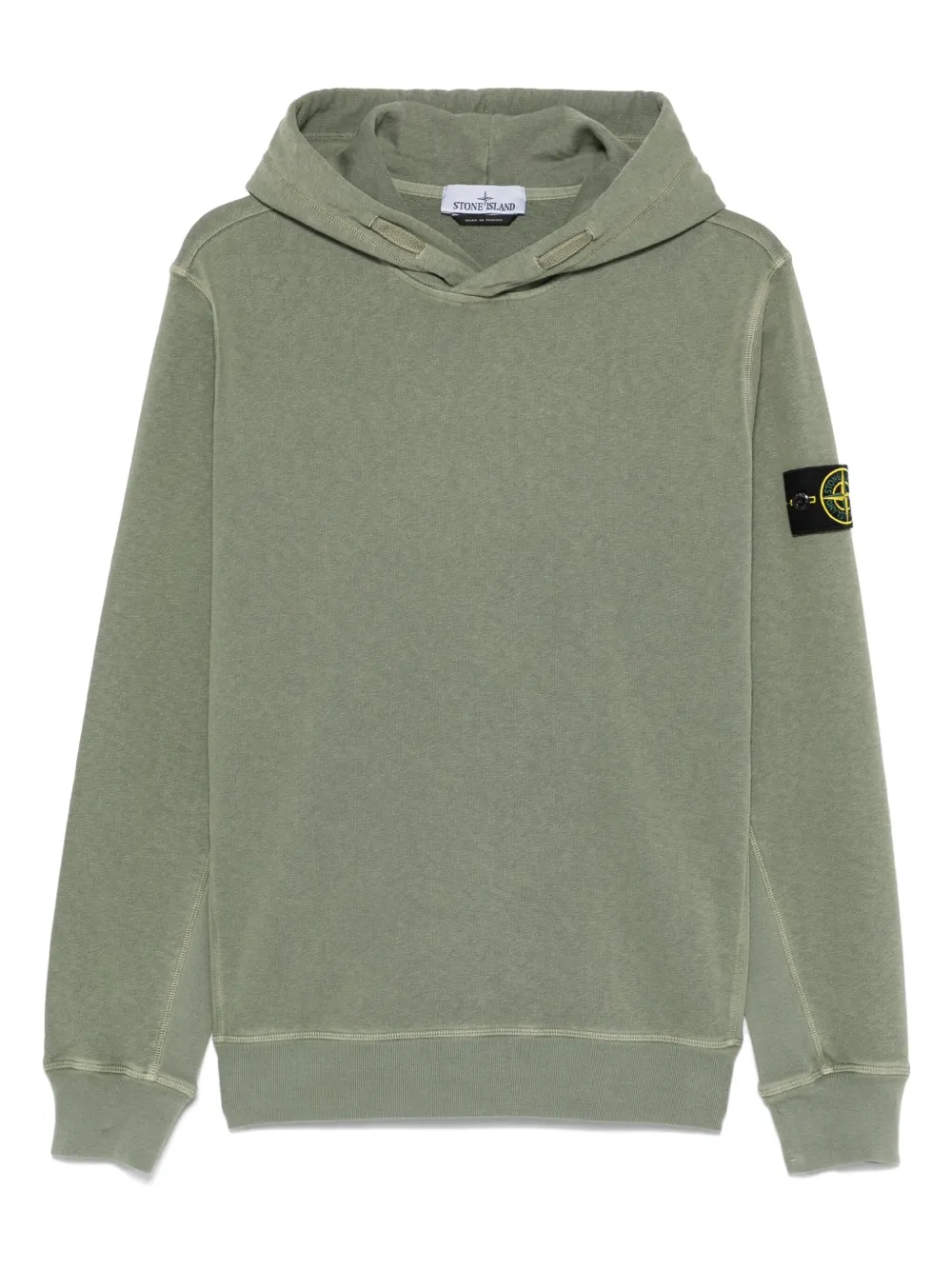 Stone Island Compass-badge hoodie - Verde
