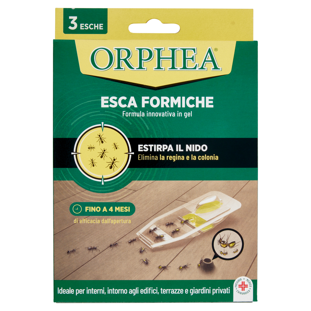 Orphea Insetticida in Esche per Formiche 3 Pezzi - -