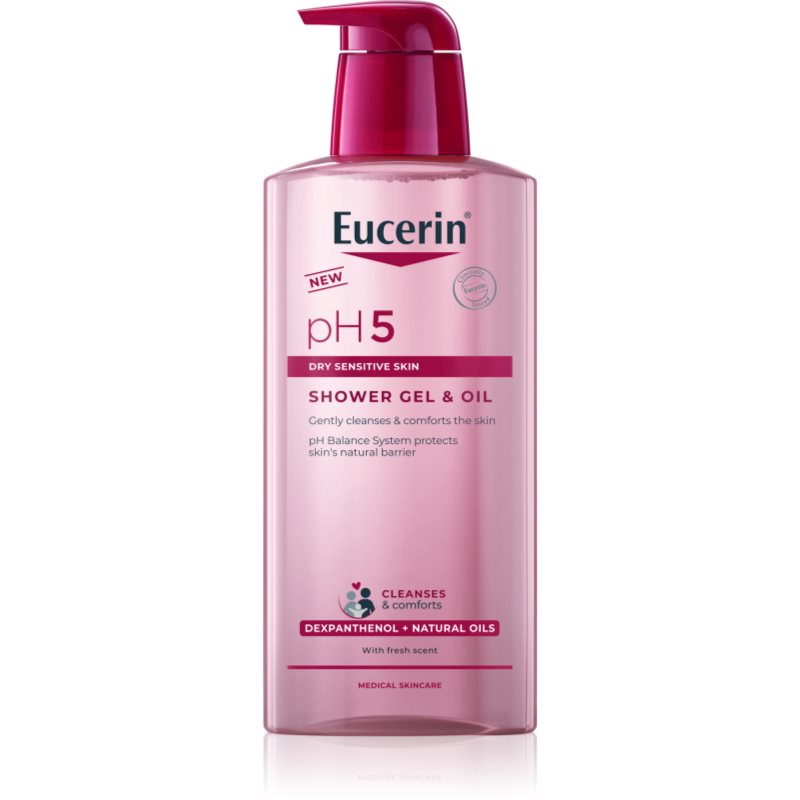 Eucerin Ph5 Shower Gel & Oil Gel Doccia Rilassante 400 Ml