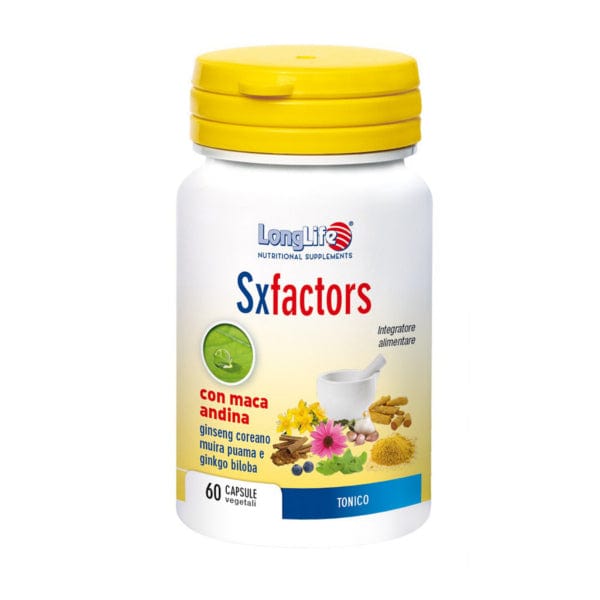 Longlife Sxfactors Integratore Alimentare 60 Capsule