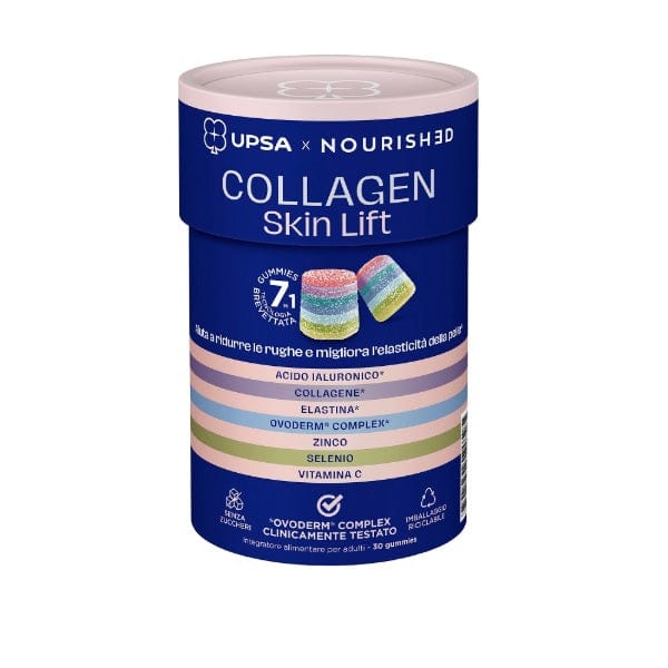Upsa X Nourished Collagen Skin Lift Gummies 7in1 30 Gummies