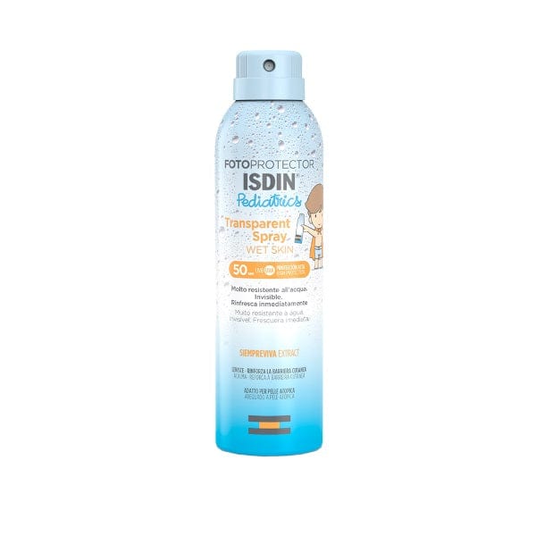 Isdin Fotoprotector Pediatrics Transparent Spf50+ Spray Wet Skin 250 Ml