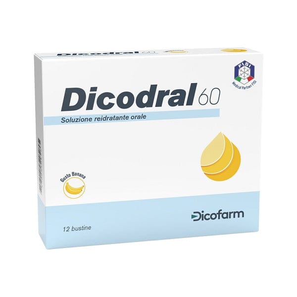 Dicofarm Dicodral 60 12 Bustine Gusto Banana