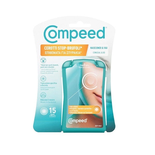 Compeed Cerotti Stop Brufoli Detergenti 15 Pezzi