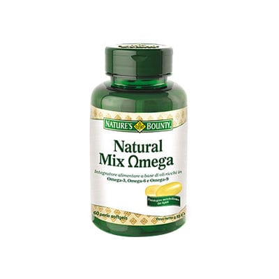 Nature's Bounty Natural Mix Omega 60 Perle