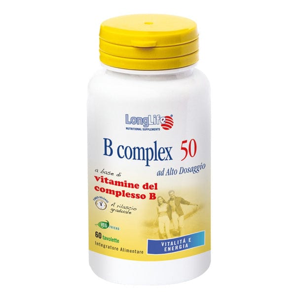 Longlife B Complex 50 Integratore Alimentare 60 Tavolette