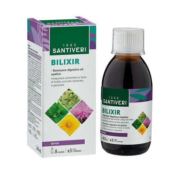 Santiveri Bilixir Benessere Digestivo Ed Epatico Detox 240 Ml