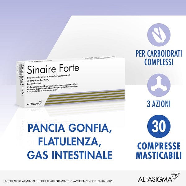 Sinaire Forte Integratore 30 Compresse 400 g