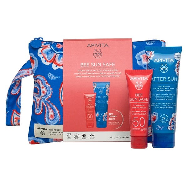 Apivita Bee Sun Safe Promo Hydra Fresh Spf50 50 Ml + Doposole 100 Ml